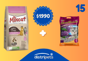 Combo 15 de alimento de gato adulto Mikcat