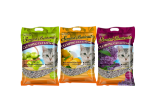 Arena aglomerante Clumping con aromas